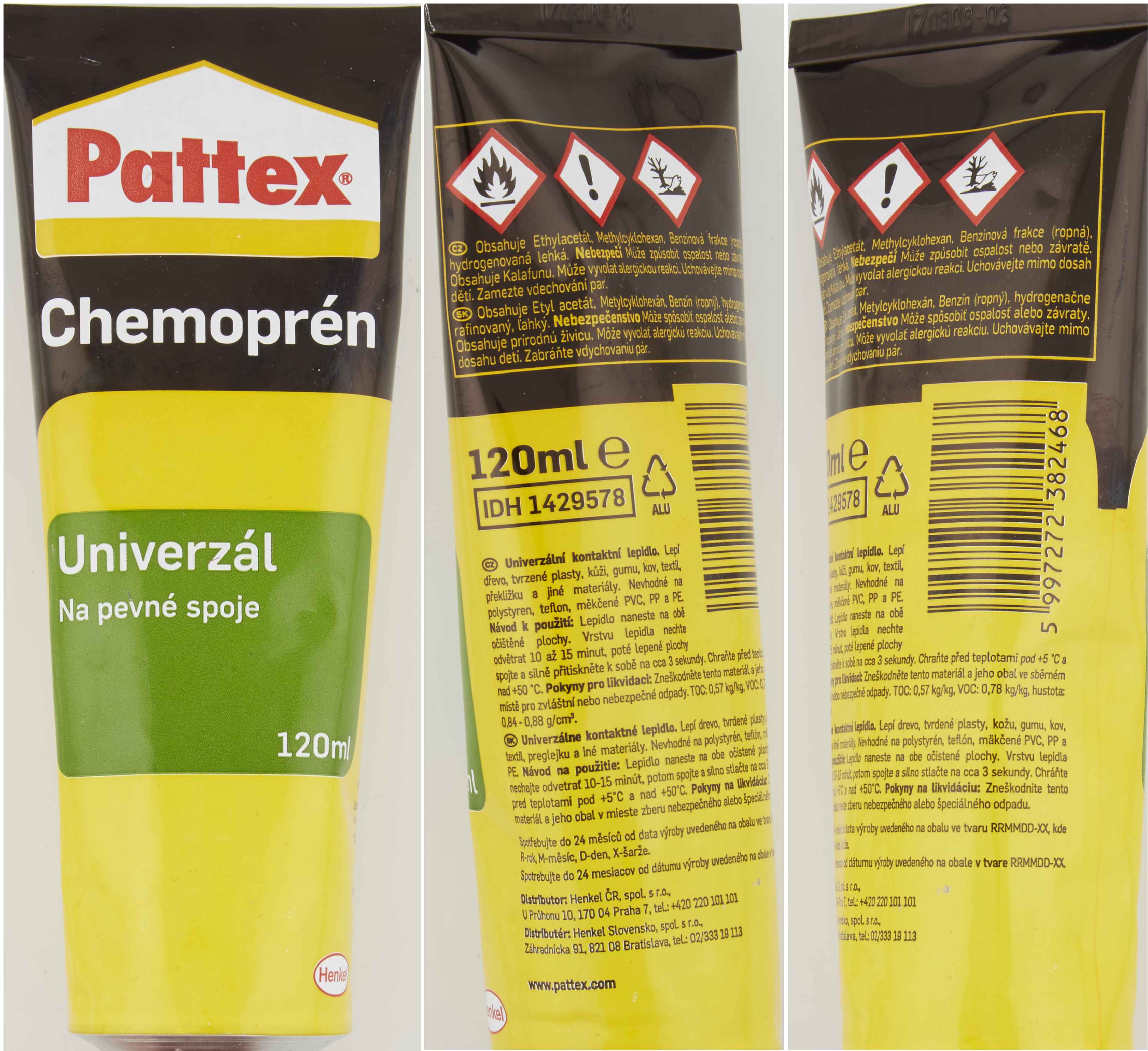 Teta drogerie Pattex Chemoprén univerzál 120ml