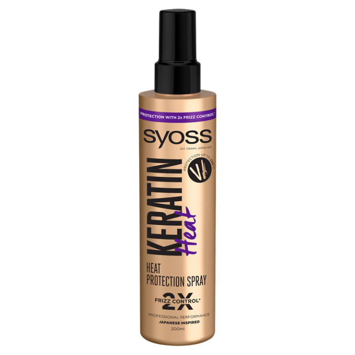 Teta Drogerie Syoss Keratin Heat Sprej Pro Tepelnou Ochranu 200ml