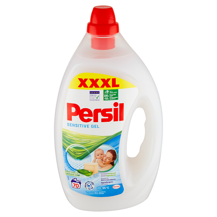 Teta drogerie PERSIL prací gel Sensitive 70 praní 3 5l