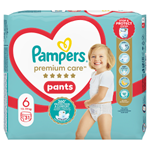 Plenkové Kalhotky Pampers Premium Care Velikost  6, 31 Plenky, 13kg-19kg