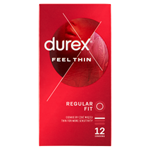 Durex Feel Thin Regular Fit kondomy 12 ks
