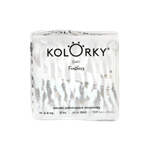 KOLORKY DAY jednorázové eko plenky peří - M (5-8 kg), 21 ks. Pro slevu 10% při koupi 2 kusů zadejte v košíku EAN: 9985910007442