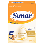 Sunar Complex 5 mléčná výživa pro děti v prášku 2 x 300g (600g)