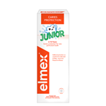 elmex® Junior dětská ústní voda pro děti ve věku 6-12 let 400ml