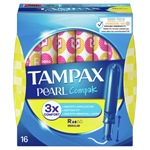 Tampax Compak Pearl Regular Tampony S Aplikátorem16 ks