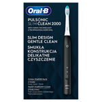 Oral-B Pulsonic Slim Clean – 2000 – Elektrický Sonický Zubní Kartáček Černý