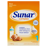 Sunar Complex 1, počáteční kojenecké mléko 2 x 300g (600g)