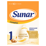 Sunar Complex 1 počáteční kojenecké mléko 600g