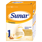 Sunar Complex 1 počáteční mléčná kojenecká výživa v prášku 2 x 300g (600g)
