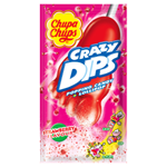 Chupa Chups Crazy Dips Strawberry lízátko 14g