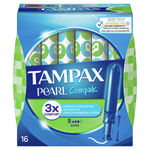 Tampax Compak Pearl Super Tampony S Aplikátorem16 ks