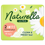 Naturella Ultra, Velikost 2 Normal Plus, Vložky S Křidélky, 9