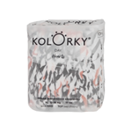 KOLORKY DAY jednorázové eko plenky srdce - XL (12-16 kg), 17 ks. Pro slevu 10% při koupi 2 kusů zadejte v košíku EAN: 9985910007442