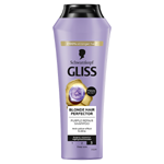 Schwarzkopf Gliss Blonde Hair Perfector Fialový šampon 250ml