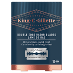 King C. Gillette Žiletky Do Holicího Strojku, 10 ks