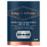 King C. Gillette Žiletky Do Holicího Strojku, 10 ks