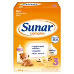 Sunar Complex 3 vanilka, batolecí mléko 2 x 300g (600g)