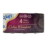 Q-Soft Toaletní papír Extra comfort 4 vrstvý 8 ks