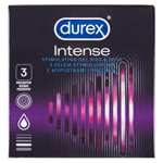 Durex Intense kondomy 3 ks
