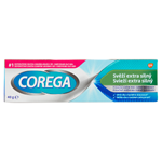 Corega Svěží extra silný fixační krém pro zubní náhrady 40g