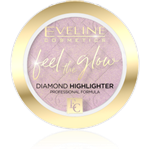 Eveline Cosmetics FEEL THE GLOW DIAMOND Rozjasňovač  03 ROSE GOLD