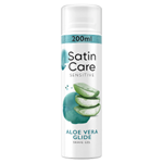 Gillette Satin Care Sensitive Aloe Vera Glide Gel Na Holení 200ml