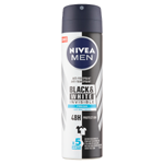 Nivea Men Black & White Invisible Fresh Sprej antiperspirant 150ml