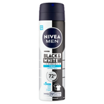 Nivea Men Black & White Invisible Fresh Sprej antiperspirant 150ml