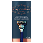 King C. Gillette Pánský Strojek Na Holení A Tvarování Vousů – 1 Holicí Hlavice