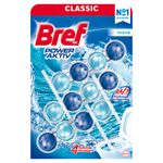Bref Power Aktiv Ocean tuhý WC blok 3 x 50g