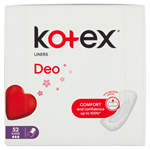 Kotex Super deo hygienické slipové vložky 52 ks