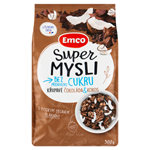 Emco Super Mysli Bez přidaného cukru křupavé čokoláda & kokos 500g