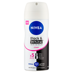Nivea Black & White Invisible Clear Sprej antiperspirant 100ml