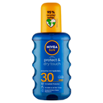 Nivea Sun Protect & Dry Touch Neviditelný sprej na opalování OF 30 200ml