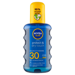 Nivea Sun Protect & Dry Touch Neviditelný sprej na opalování OF 30 200ml