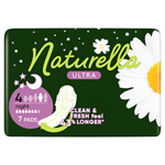 Naturella Ultra, Velikost 4 Night, Vložky S Křidélky, 7