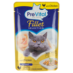 PreVital Kompletní krmivo pro dospělé kočky s kuřecím v omáčce 85g