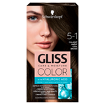 Schwarzkopf Gliss Color barva na vlasy Chladný Hnědý 5-1