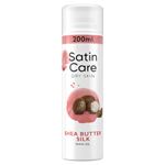 Gillette Satin Care Dámský Gel Na Holení, Shea Butter Silk, 200 ml
