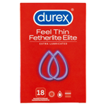 Durex Feel Thin Fetherlite Elite Extra Lubricated kondomy 18 ks
