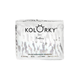 KOLORKY DAY jednorázové eko plenky peří - S (3-6 kg), 25 ks. Pro slevu 10% při koupi 2 kusů zadejte v košíku EAN: 9985910007442