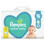Pampers Active Baby Plenky Velikost 2 X96, 4kg-8kg