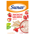 Sunar jahodová kaše mléčná rýžová 225g