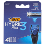 Bic Hybrid Flex 3-břité náhradní hlavice 4 ks
