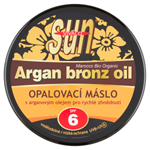VIVACO Sun Opalovací máslo s arganovým olejem pro rychlé zhnědnutí SPF 6 200ml