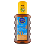 Nivea Sun Protect & Bronze Olej na opalování ve spreji podporující zhnědnutí OF 20 200ml