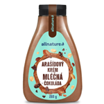 Allnature Arašídový krém s mléčnou čokoládou 260 g