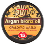 VIVACO Sun Opalovací máslo s arganovým olejem pro rychlé zhnědnutí SPF 15 200ml