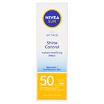 Nivea Sun Shine Control Zmatňující pleťový krém na opalování OF 50 50ml