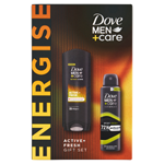 Dove Men+Care Active Fresh vánoční balíček pro muže